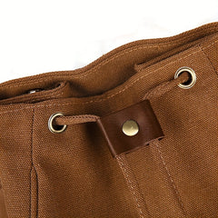 Large Canvas Backpack for Outdoor Travel Camping and Hiking