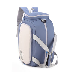 Colorblock Sports Bag with Large Capacity