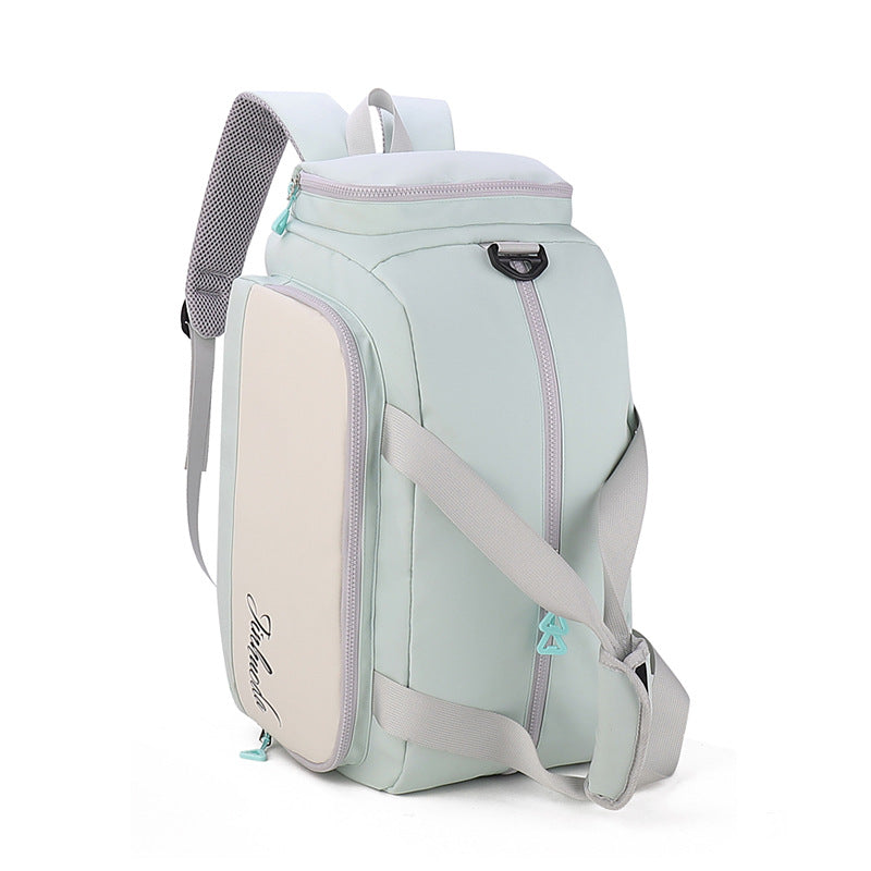 Colorblock Sports Bag with Large Capacity