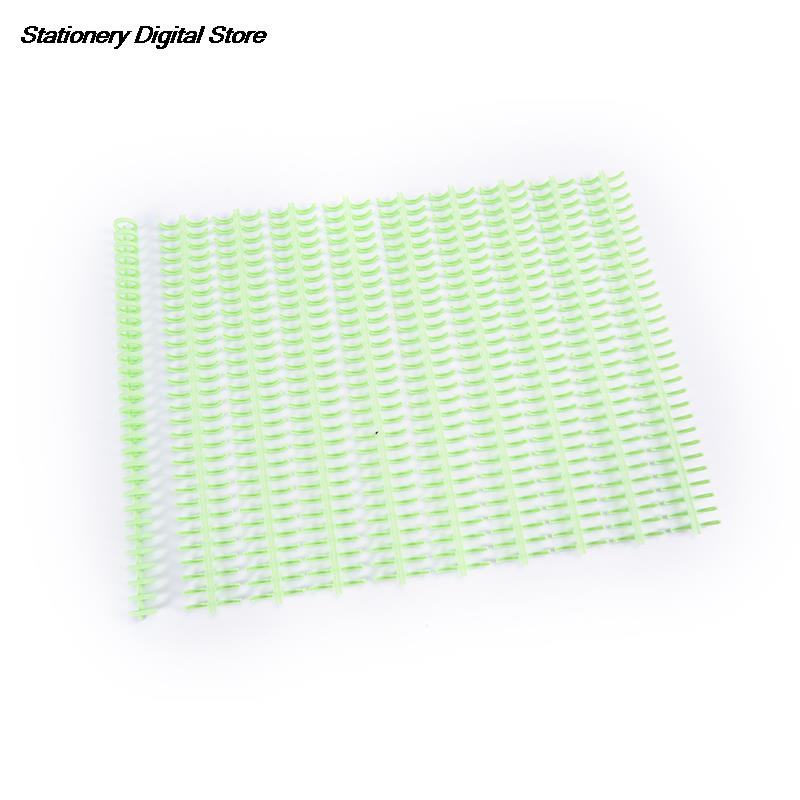 30-Hole Open/Close Binding Coil Strip for Loose Leaf Pages