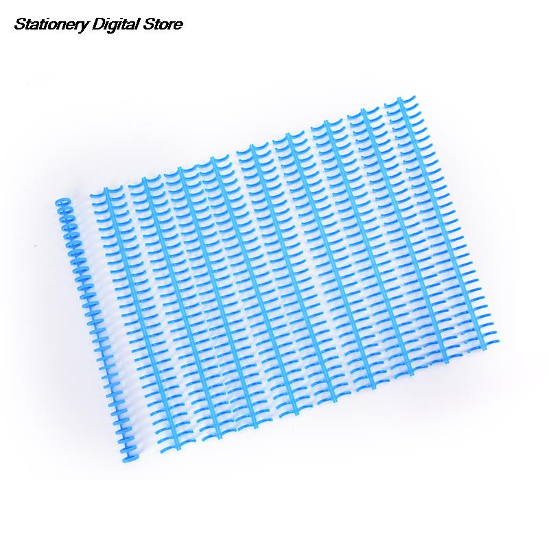 30-Hole Open/Close Binding Coil Strip for Loose Leaf Pages