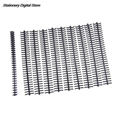 30-Hole Open/Close Binding Coil Strip for Loose Leaf Pages