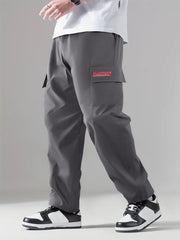 Classic Cargo Pants Men's Drawstring Joggers For Outdoor