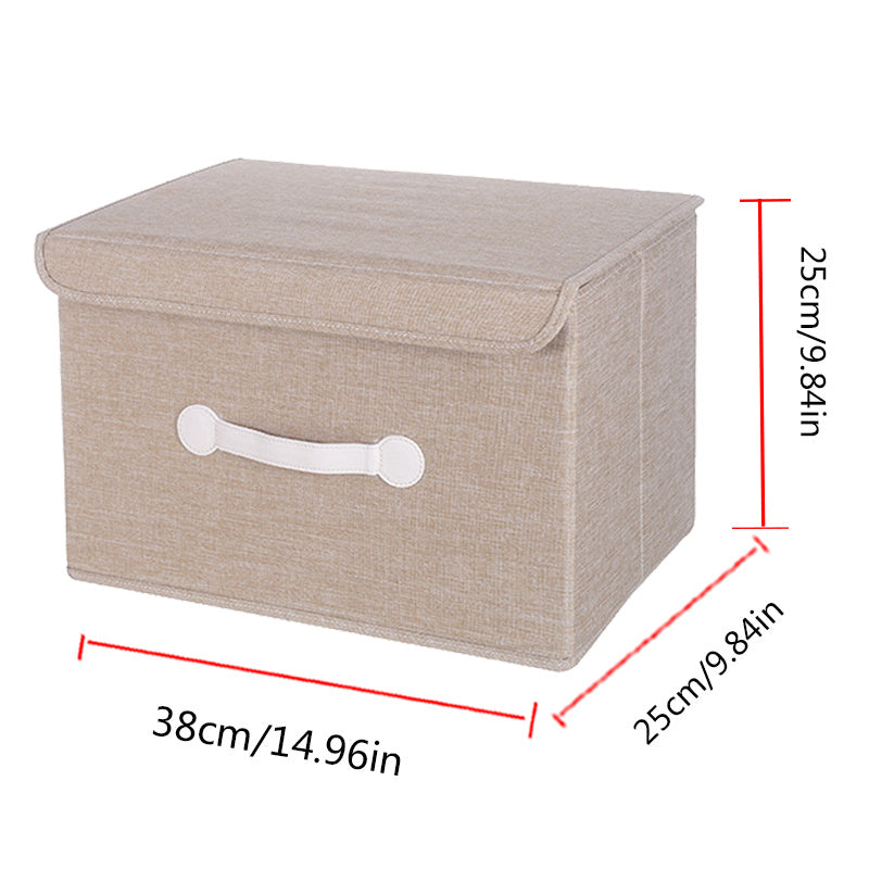 Fabric Storage Box Collapsible Folding Clothes Storage