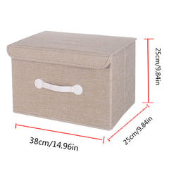 Fabric Storage Box Collapsible Folding Clothes Storage