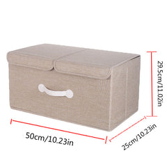 Fabric Storage Box Collapsible Folding Clothes Storage