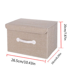 Fabric Storage Box Collapsible Folding Clothes Storage