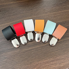 PU Leather Hat Clip Mini Portable Outdoor Backpack Luggage Clip