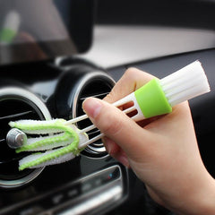Mini Duster Car Air Vent Cleaner Microfiber Brush