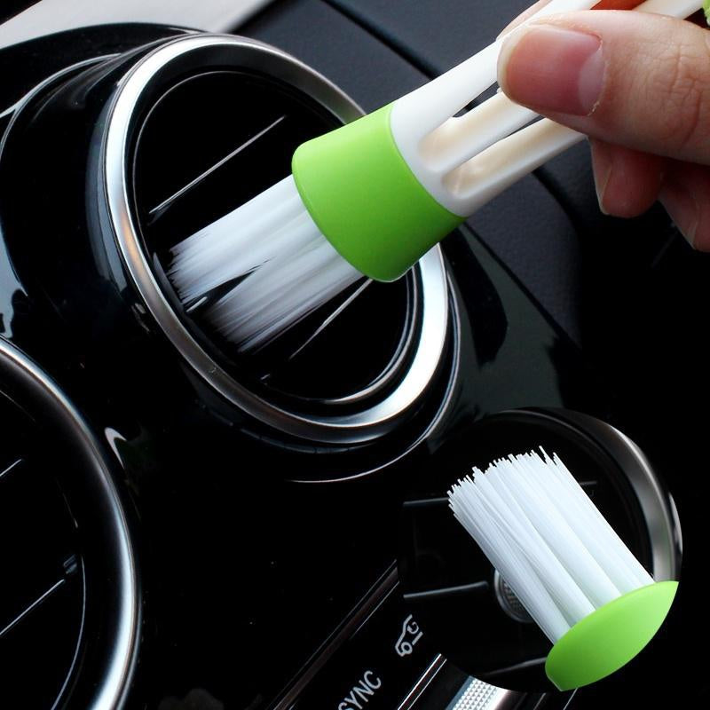 Mini Duster Car Air Vent Cleaner Microfiber Brush
