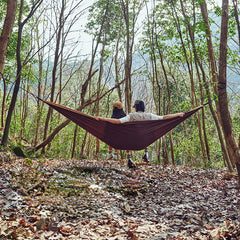 Portable Thick Camping Hammock for Outdoor Couple Date