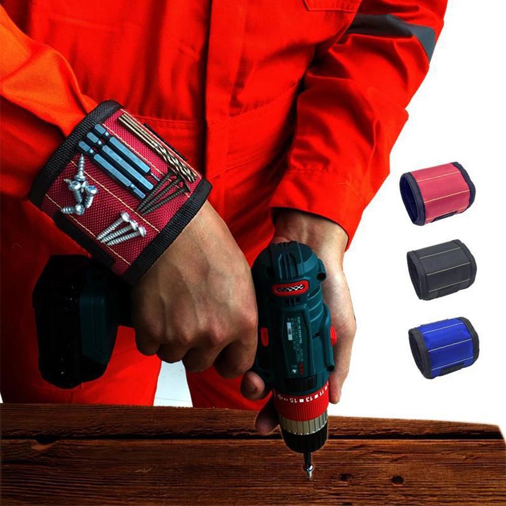 Magnetic Wristband Tool Belt for Screws, Nails, Bits