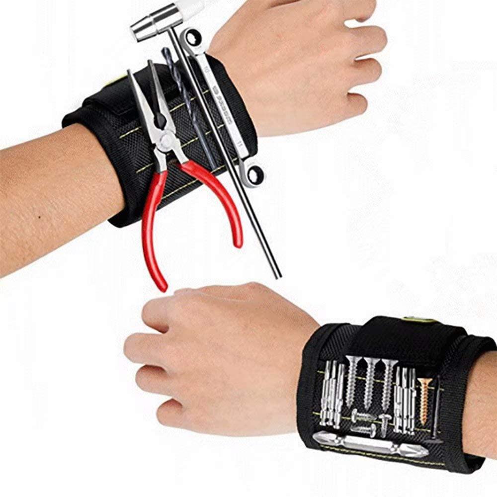 Magnetic Wristband Tool Belt for Screws, Nails, Bits