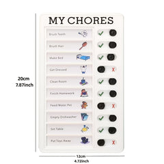 Portable Memo Checklist Board - Stay Organized & On Track