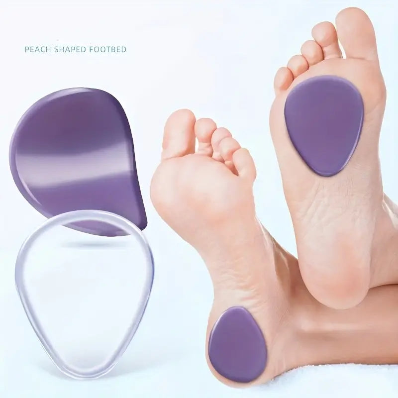 Gel Forefoot Pads for High Heels Comfortable Wear-resistant Random Stickers