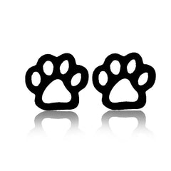 Cat Dog Paw Earrings for Girls