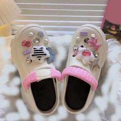 14pcs Stars Shoe Charms For Clogs Garden Shoes DIY Accessories