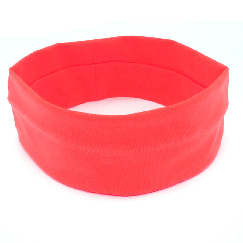 Yoga Elastic Headband Sweat Absorbent Hair Band Sports Fitness Running