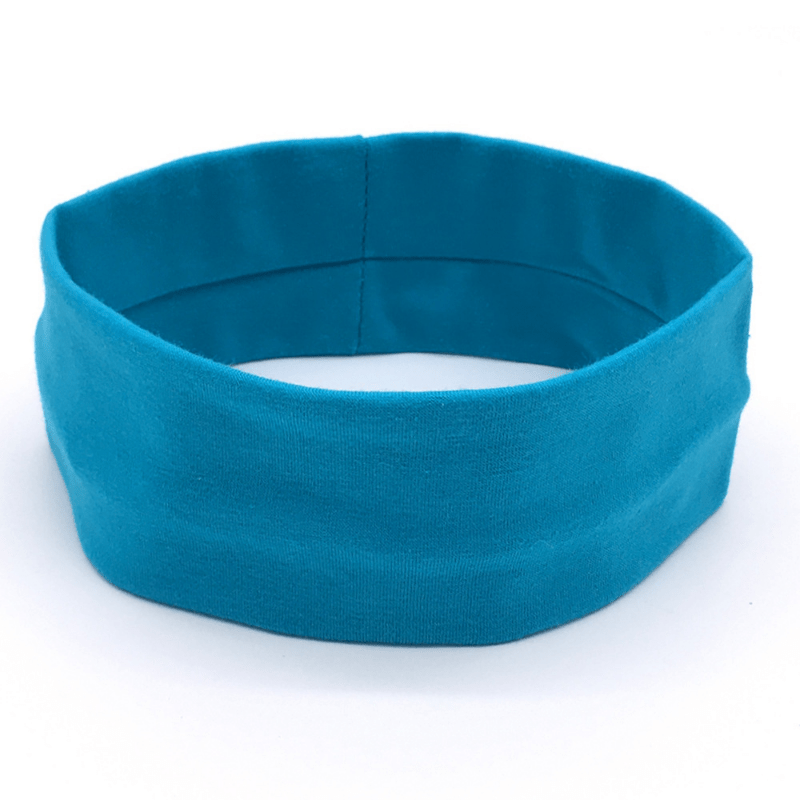 Yoga Elastic Headband Sweat Absorbent Hair Band Sports Fitness Running