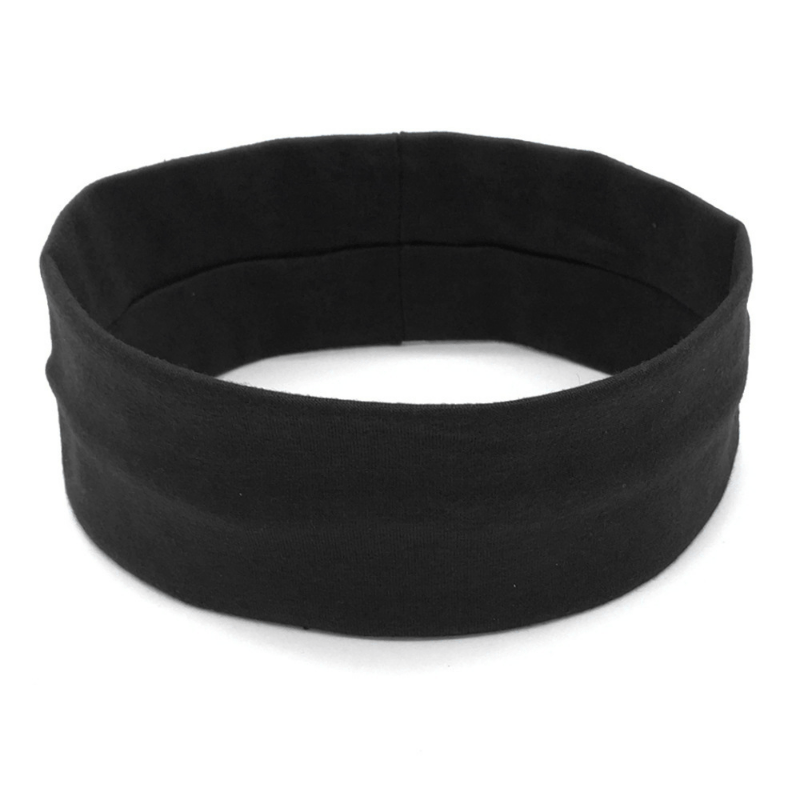 Yoga Elastic Headband Sweat Absorbent Hair Band Sports Fitness Running
