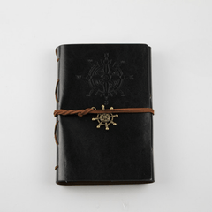 Vintage Pirate PU Leather Diary Notebook Travel Planner