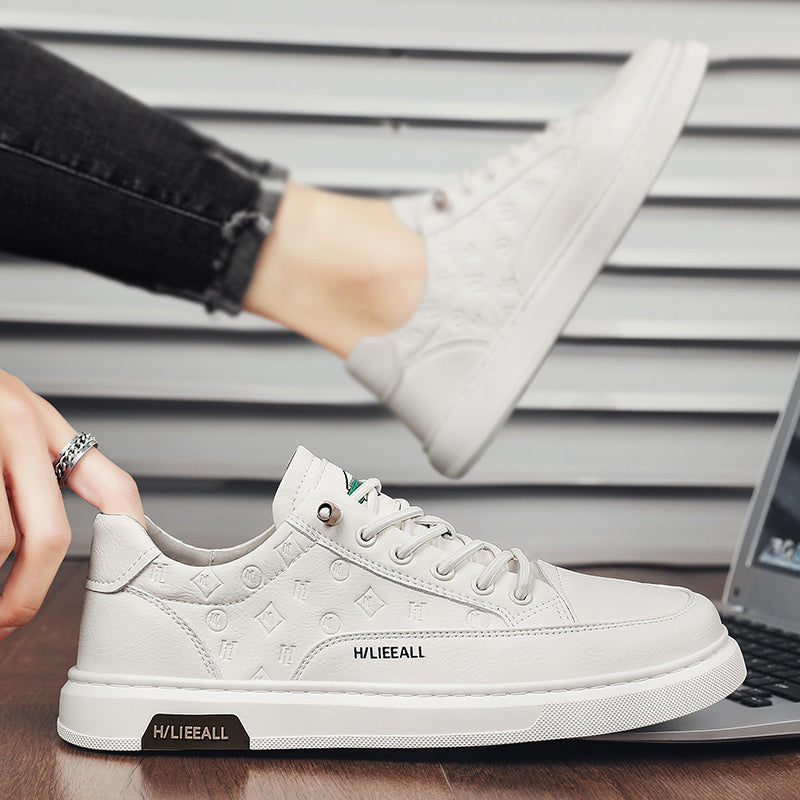 Men's Lace-up Skate Shoes Good Traction Breathable Easy to Clean