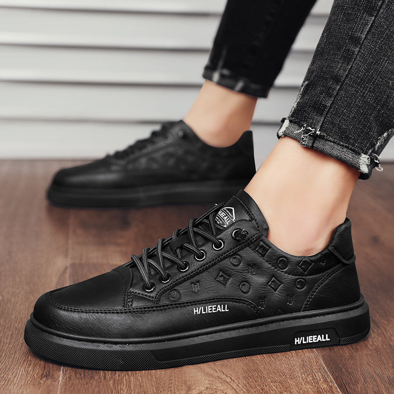 Men's Lace-up Skate Shoes Good Traction Breathable Easy to Clean