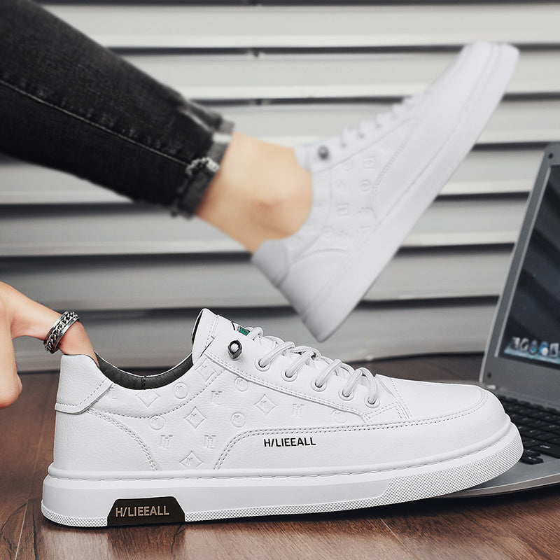 Men's Lace-up Skate Shoes Good Traction Breathable Easy to Clean