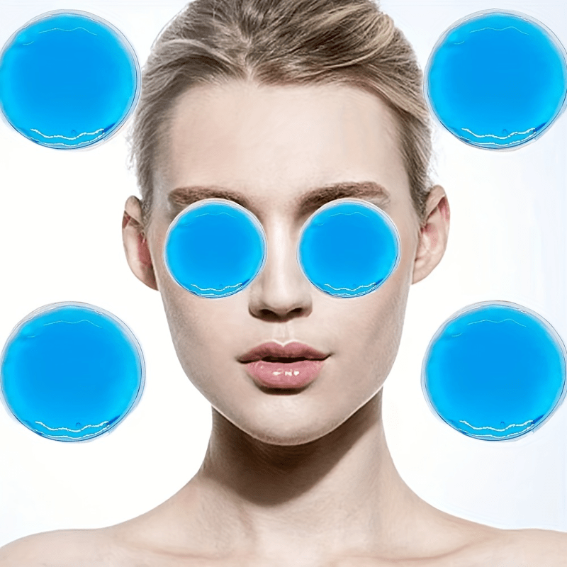 Reusable Eye Mask Ice Pack Hot Cold Therapy Puffy Eyes Headache Relief