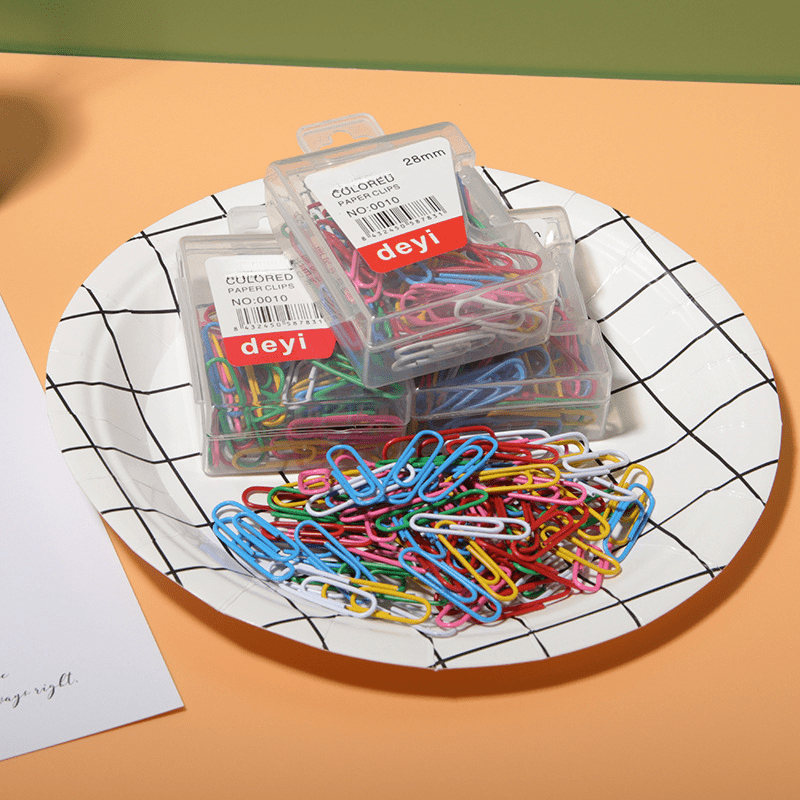 Mixed Paper Clip For Office School Home Desk Organizers Bookmark Clip