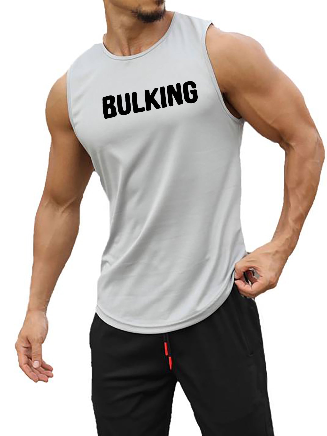 Men's Quick Dry Sleeveless Shirt Active Moisture Wicking Tank Top
