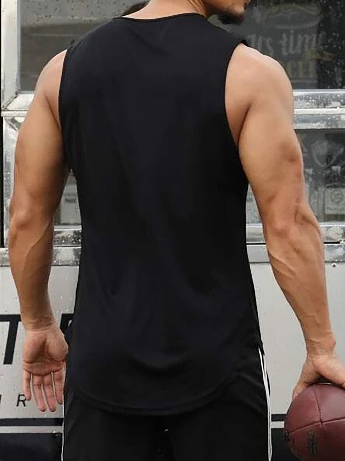 Men's Quick Dry Sleeveless Shirt Active Moisture Wicking Tank Top