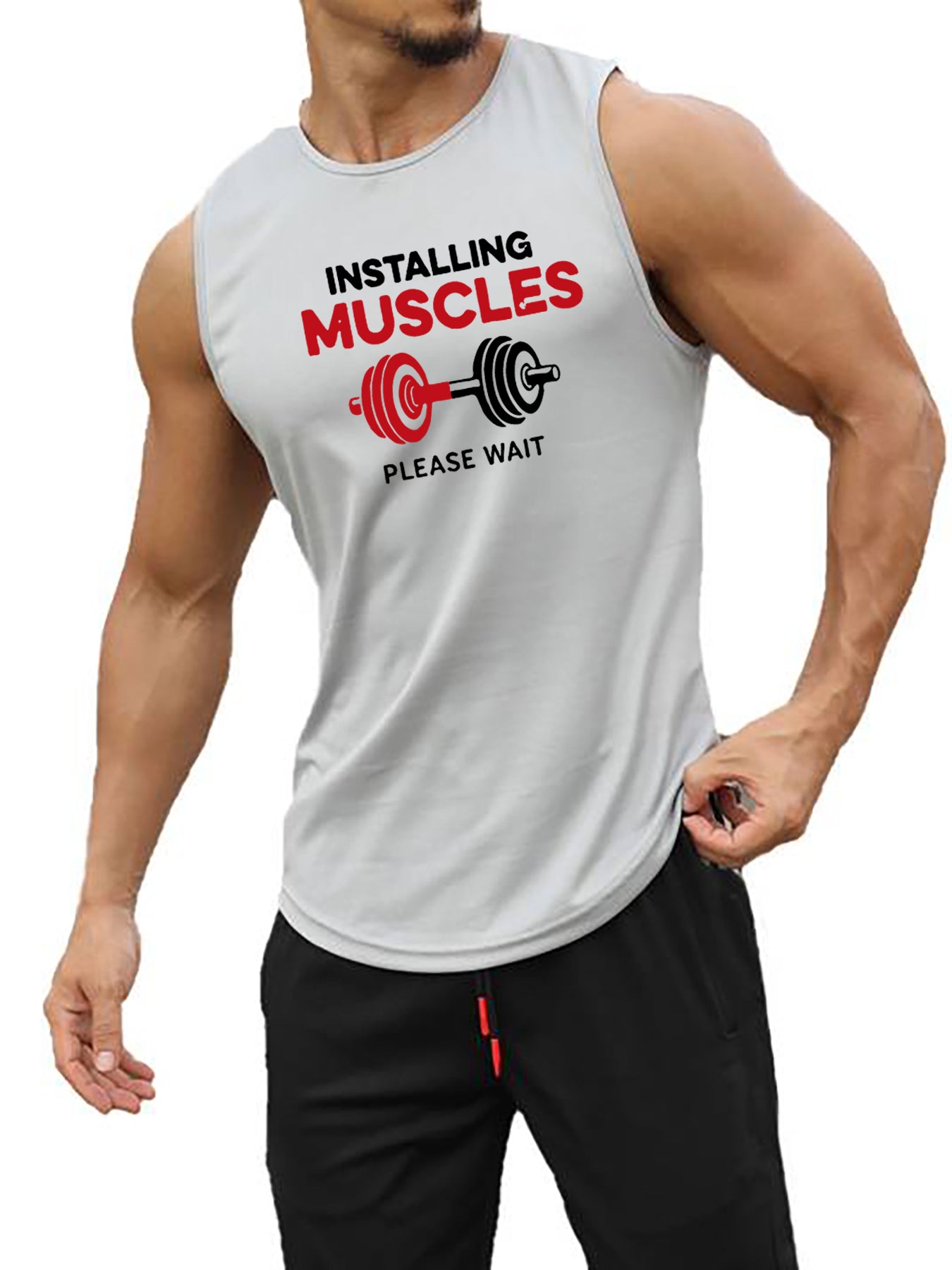 Men's Quick Dry Sleeveless Shirt Active Moisture Wicking Tank Top