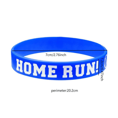 Baseball Silicone Wristbands for School Competitions