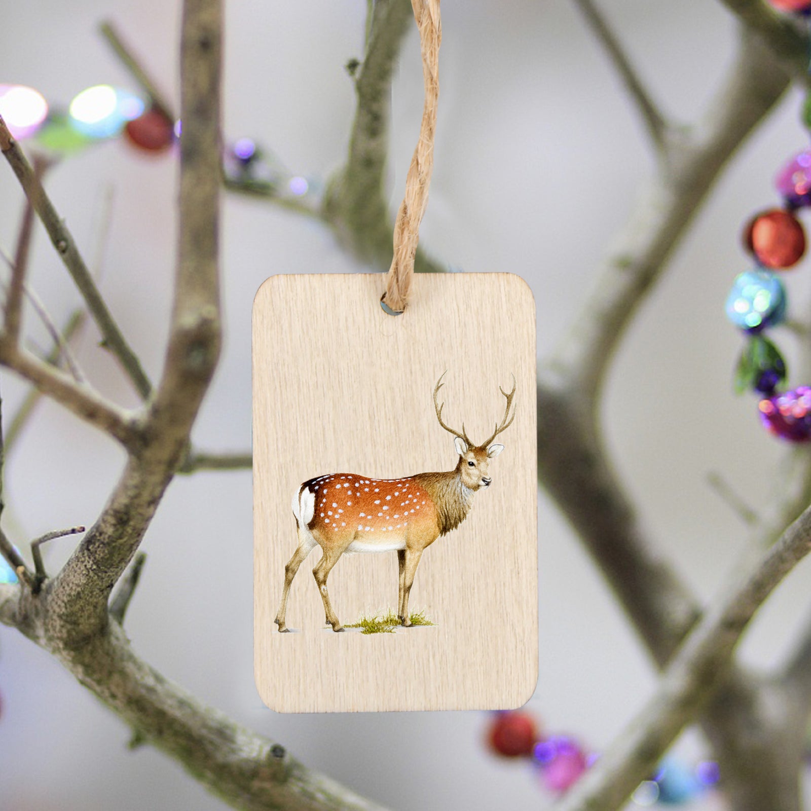 50pcs Wooden Labels Tags Wooden Slice Labels Wooden Blank Bookmarks