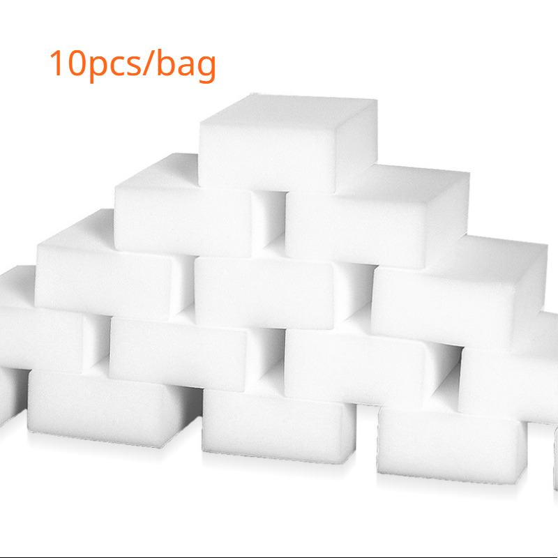 10pcs Dishwashing Sponge Kitchen Non Scratch Scrub Sponges