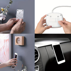 Square Nano Double Sided Transparent Sticker Removable Mounting Tape