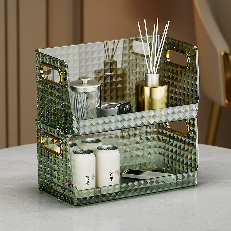 Light Desktop Cosmetic Storage Box Large Skin Care Products Mask Vanity Sundries