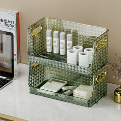 Light Desktop Cosmetic Storage Box Large Skin Care Products Mask Vanity Sundries