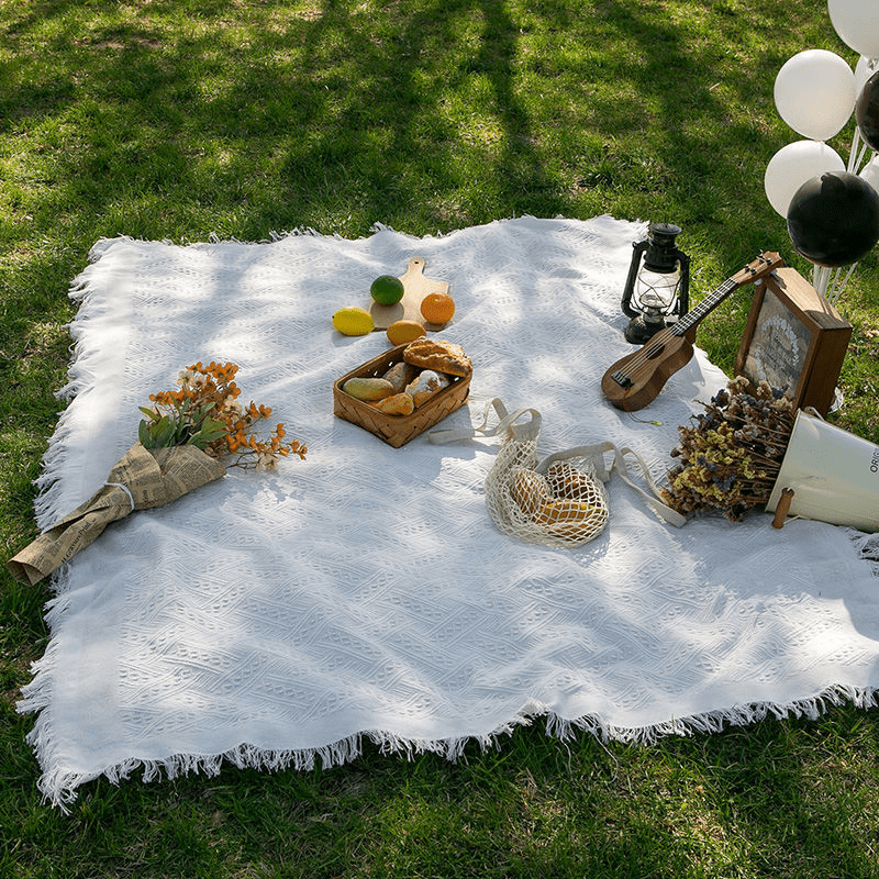 Outdoor Beach Mat Thick Soft Camping Picnic Sofa Blanket Cover