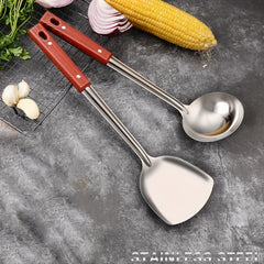 3 Pc Stainless Steel Cutlery Set Kitchen Utensils Safe Non-stick Tools