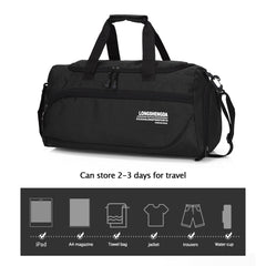 Portable Gym Yoga Bag with Wet Separation Duffle Bags