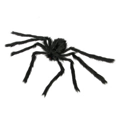 Halloween Spider Web Decoration Props Plush Spider