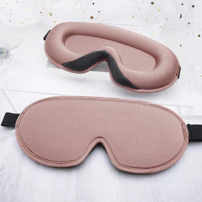 3D Contoured Light Blocking Sleeping Mask Soft Blindfold