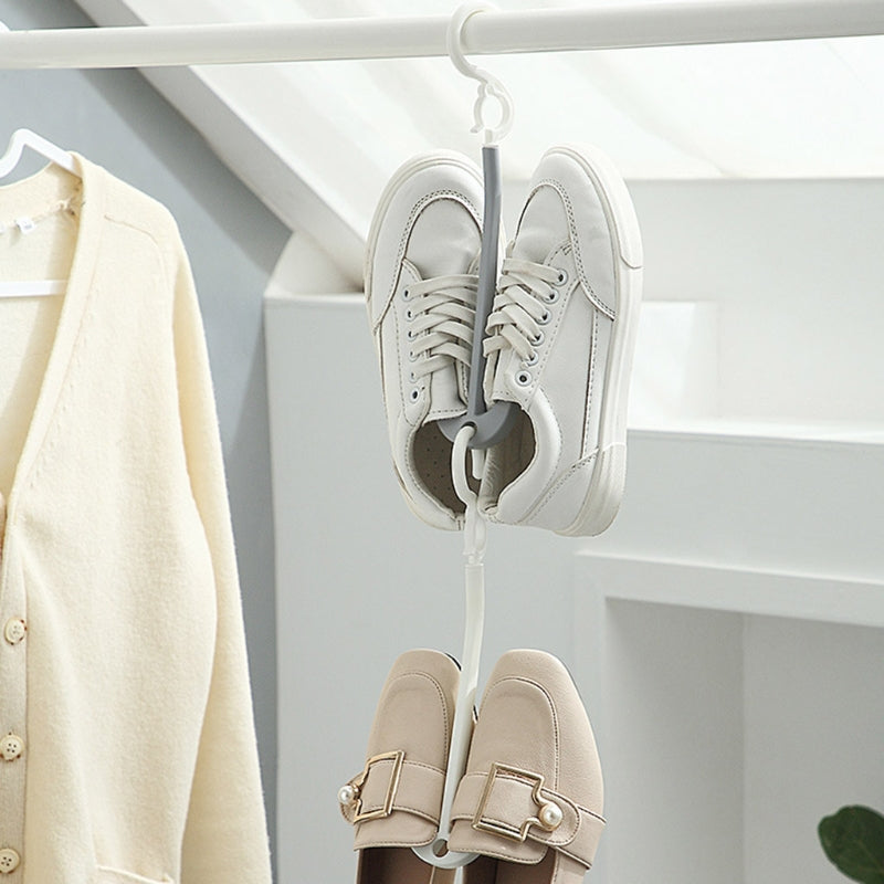 3pcs Shoes Hanging Rack Shoes Drying Hanger Shoe Shelf Stand Creative Shoe Stora