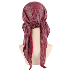 Sparkling Turban Elastic Bonnet Head Scarf Chemo Cap