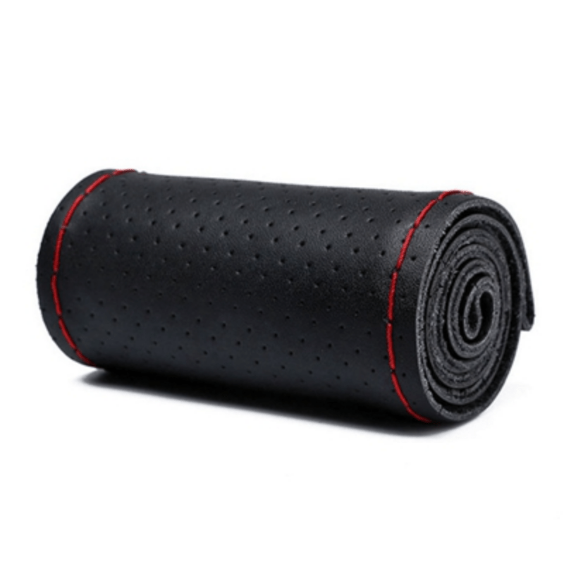 Soft Leather Braid Steering Wheel Cover Car Interior Accessories