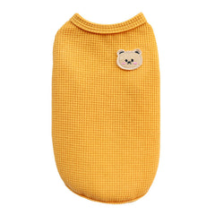 Waffle Pet Vest For Small Medium Dogs Spring And Summer Costume