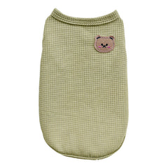 Waffle Pet Vest For Small Medium Dogs Spring And Summer Costume