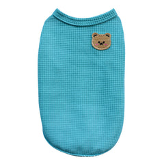 Waffle Pet Vest For Small Medium Dogs Spring And Summer Costume